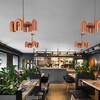 Миниатюра фото подвесная люстра inodesign fanny orange 4 40.6055 | 220svet.ru